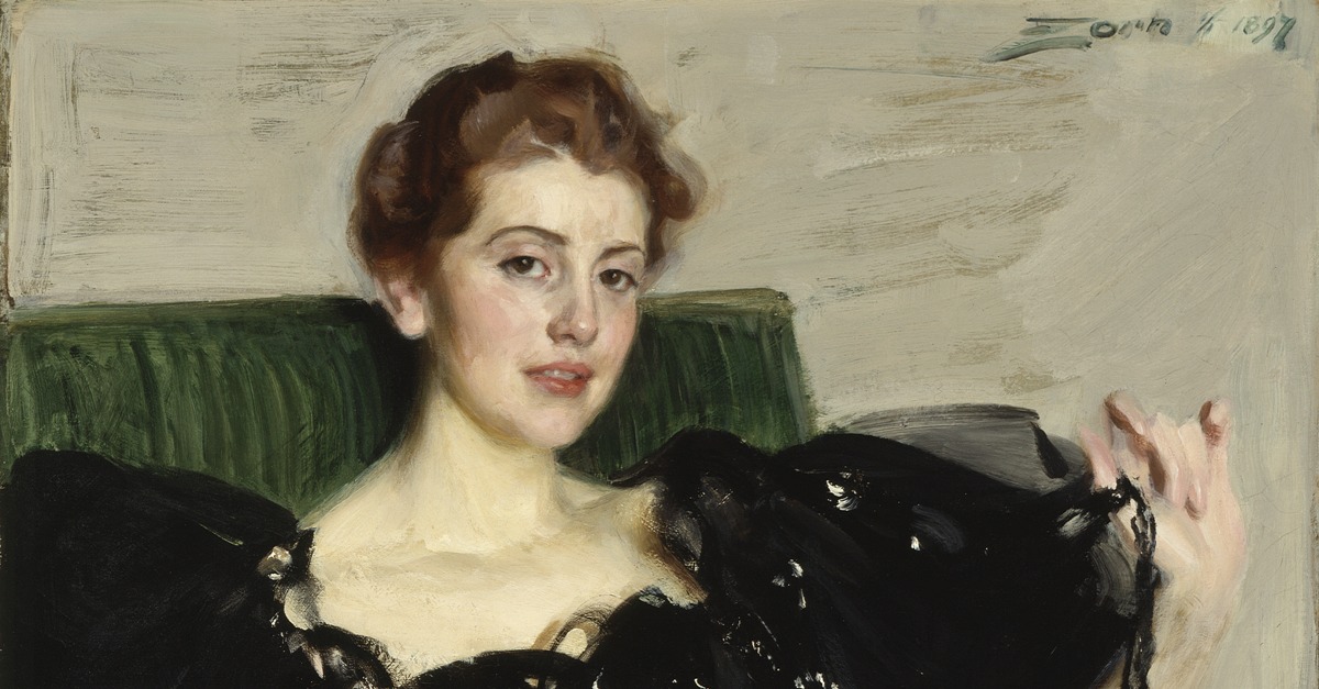 Lucy Turner Joy, Anders Zorn, 1897, Oil on canvas