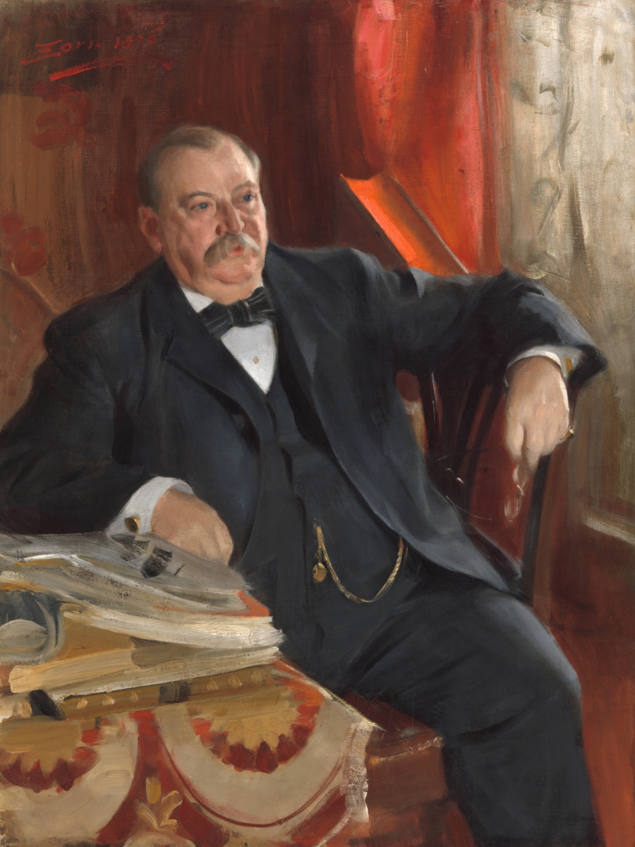 Stephen Grover Cleveland, 1899, Oil on canvas. National Portrait Gallery, Smithsonian Institution