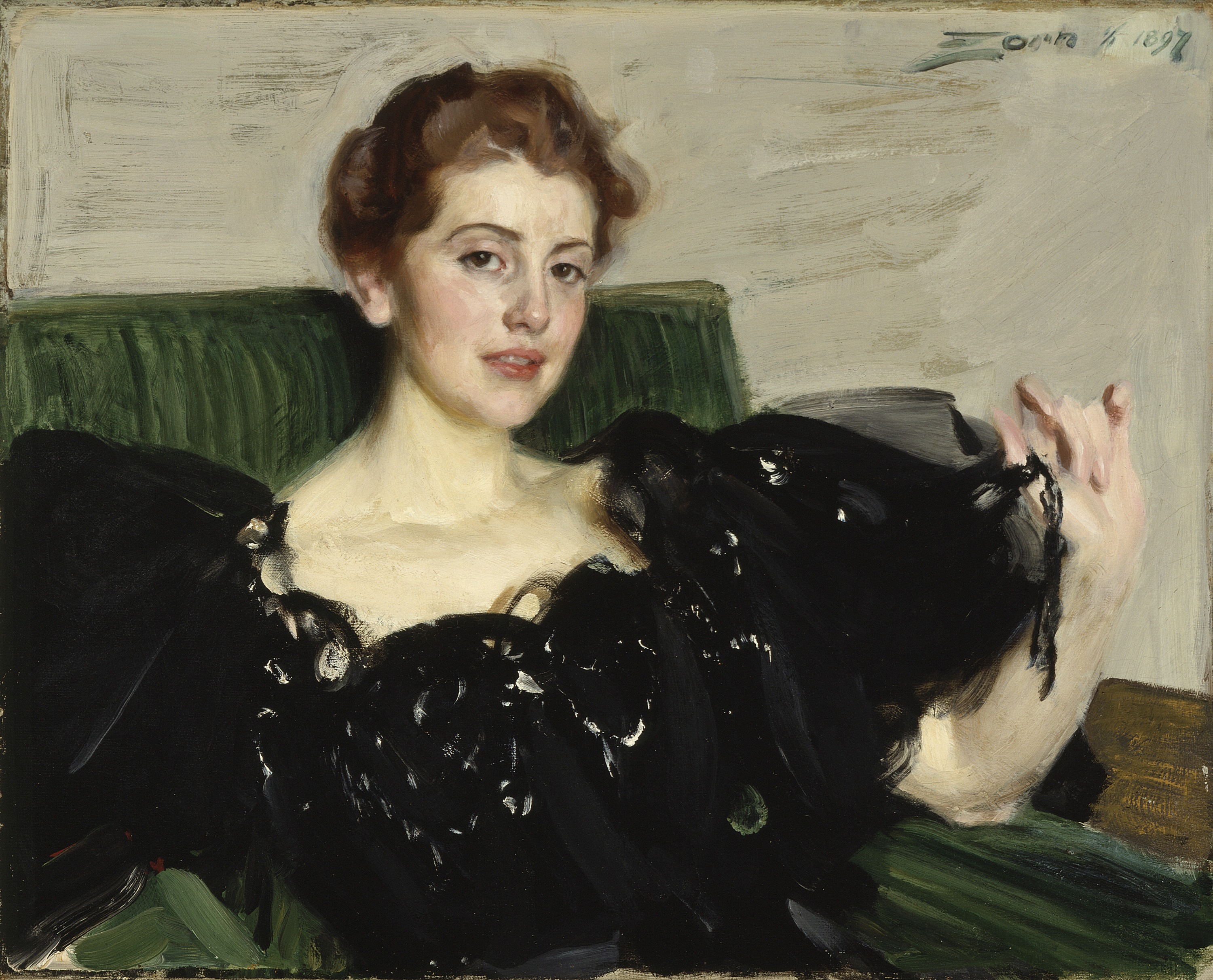 Lucy Turner Joy, Anders Zorn, 1897, oil on canvas
