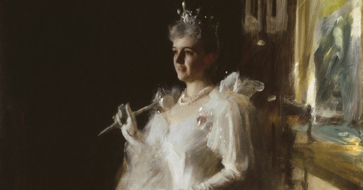 Mrs. Potter Palmer, Anders Zorn, 1893, oil on canvas