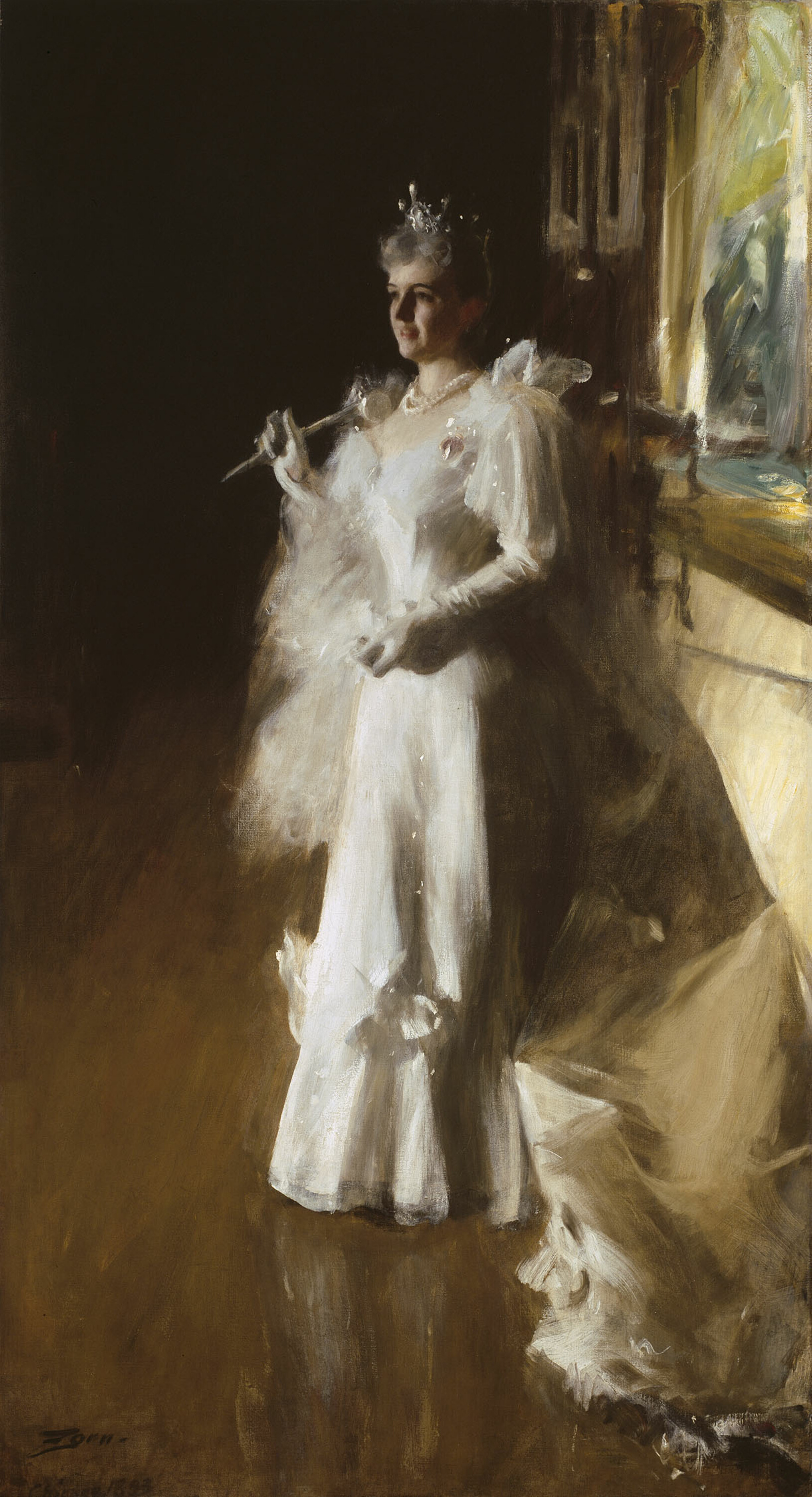 Mrs. Potter Palmer, Anders Zorn, 1893, oil on canvas