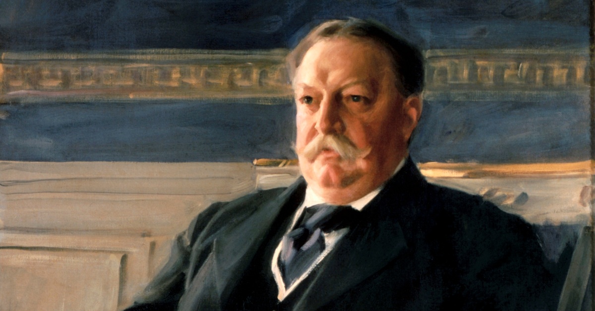 William Taft, Anders Zorn, 1911, oil on cancas, The White House Collection